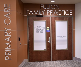 Fulton Family Practice Entrance